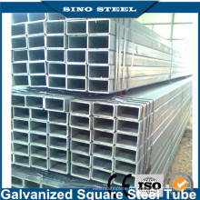 Fer galvanisé Q235 / Q345 Tube carré ou rectangulaire